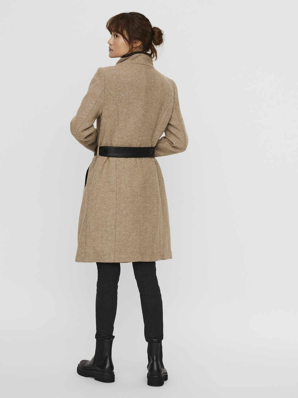 wrap coat SALE- wool-blend FINAL | Vero Waterfall Moda